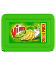 Vim Dishwash Bar + Box + Scruber 250 g